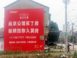 江永墙体广告在乡镇、农村市场的媒体优势