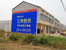 江永农村墙体广告在不同形式上面展现的不同特色