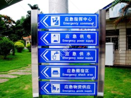 江永标识导向系统设计需要掌握的四大元素