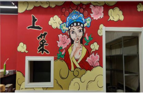 江永墙体彩绘的发展和应用